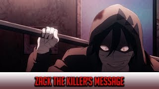 Zack The Killers Message Angels Of Death Character Breakdown