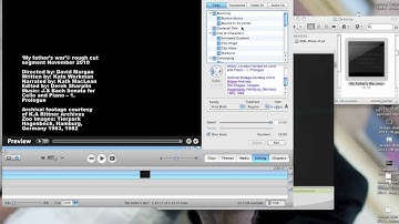 How to add Text to Video with iMovie 6  (4:3 and 720p 16:9)