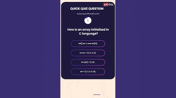 C Programming Quiz