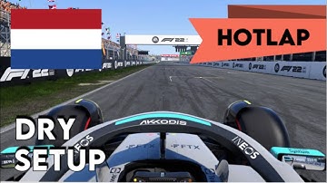 F1 22 ZANDVOORT HOTLAP + SETUP - [1:11.519] - NO ASSISTS