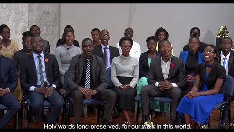 Ancient Words / Advent Harmony (UoNSDA Choir)