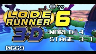 Lode Runner 6 - World 4 Stage 3-1 [0669]