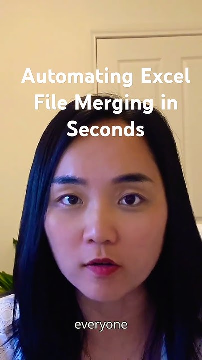 Automating Excel File Merging: A Quick Workflow Guide - YouTube