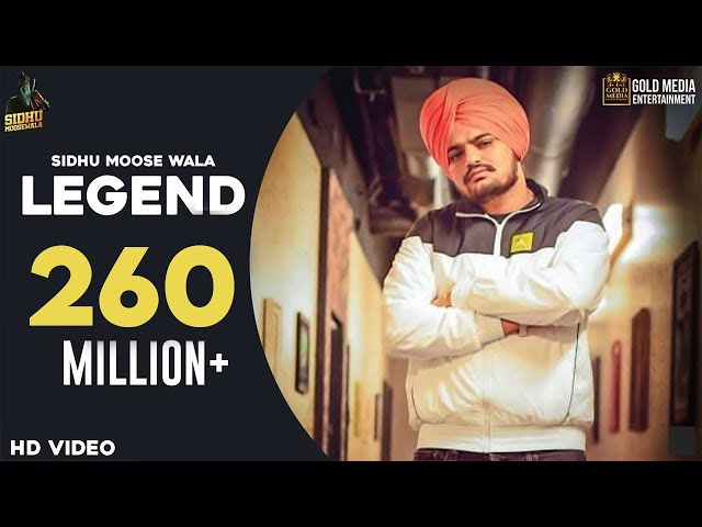 LEGEND - SIDHU MOOSE WALA | The Kidd | Gold Media | Latest Punjabi Songs 2020 class=