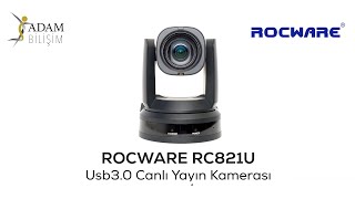 Rocware Rc821U - Zoom Sertifikalı 1080P 60 Fps Ptz Kamera
