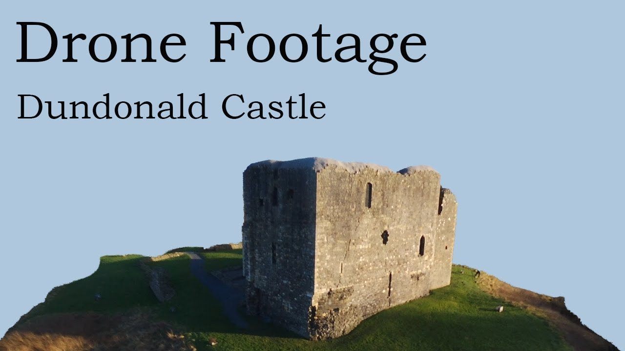 Dundonald Castle Drone Footage YouTube