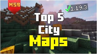 Top 5 City Maps for Minecraft 1.19.4 screenshot 1