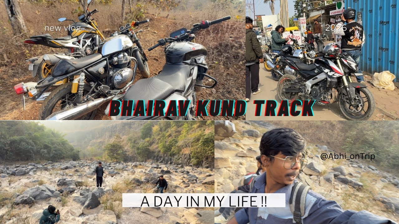 Bhairav Kund Adventure: Khatarnak Track Ne Hila Diya 🔥|| Abhi onTrip 