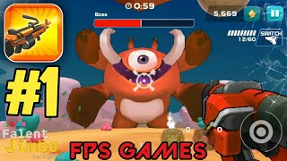 Galaxy Gunner: The Last Man Standing 3D Game Part1 - Android/ios Gameplay screenshot 5