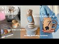 Holiday market prep handbuilding lessons biz chats  being cozy  home studio vlog