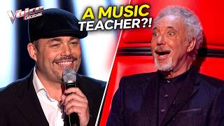 He’s a Music Teacher... And Tom Jones Was BLOWN AWAY | The Voice