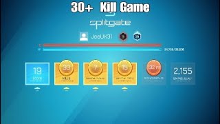 30+ Kill Gameplay Splitgate Beta