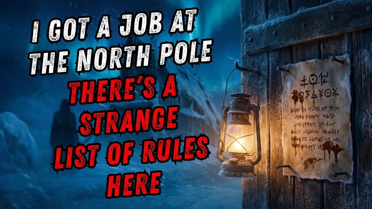 I Got a Job at the North Pole. They have a STRANGE LIST OF RULES.