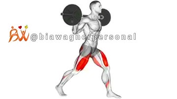 EXERCÍCIO AFUNDO COM BARRA LIVRE - BIA WAGNER PERSONAL