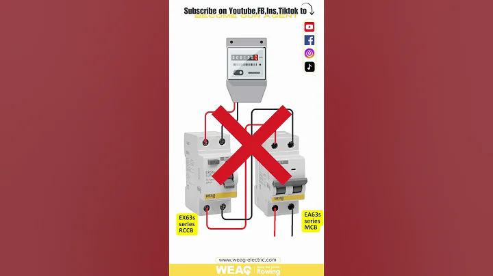 The right way to connect RCCB & MCB with Energy Meter !
