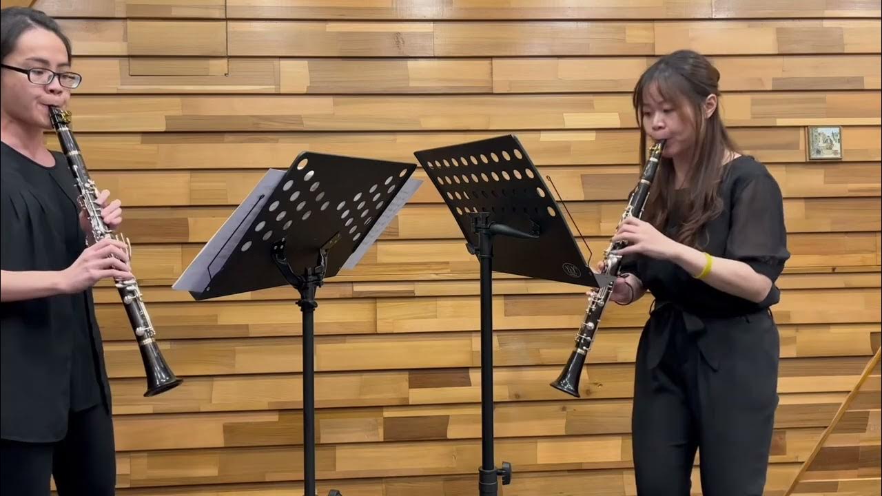 B.H.Crusell Duo No.2 für 2 mov.I & II YouTube