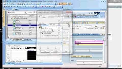 QuickTest Professional 11.00 - automated a SAP GUI testing using data table