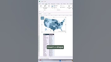 Hoe je een strak kaartdiagram in Excel maakt. 📍