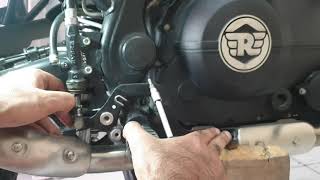 Royal Enfield Himalayan | Rear Brake Pedal & Gear Shift Lever Adjustment