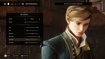 GreedFall: Character Creation - Lady De Sardet