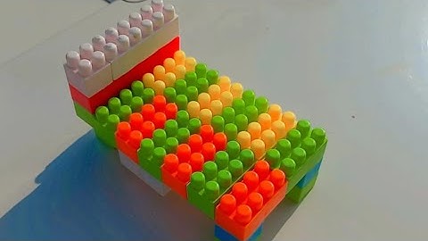 Satisfying DIY Bed 🛌 building blocks/block game/ Lego block #asmr#asmrsounds #buildingblocks