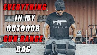 Everything In My Outdoor Gun Range Bag