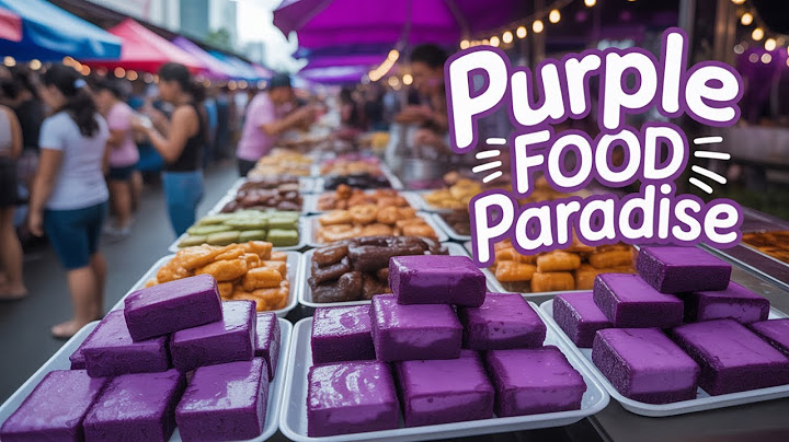 Trying out Pinoy Street foods and delicacies | Ube Fiesta Stuttgart 2025