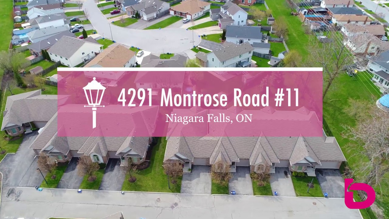 4291 Montrose Road 11 Bungalow Townhome in Niagara Falls YouTube