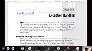 Interfaces and Exception handling basics session part 2