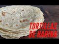 Tortillas de Harina | Tecnica y Receta fácil 3 ingredientes