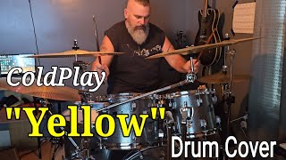 Coldplay "Yellow" Super Simple Drum Cover
