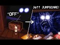 What if you turn off jeffs radio jeff jumpscare  doors hotel update roblox