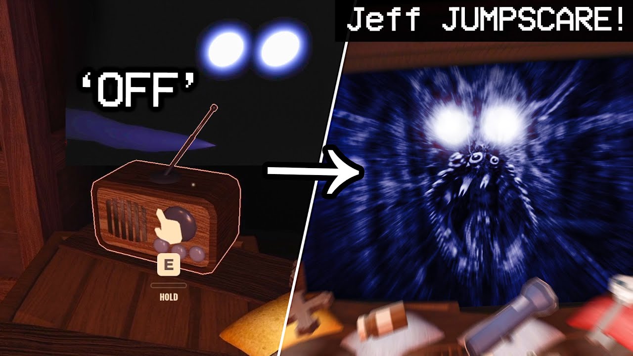 WHAT IF you turn off JEFF'S RADIO? (Jeff Jumpscare) - Doors Hotel+ Update  [Roblox] 