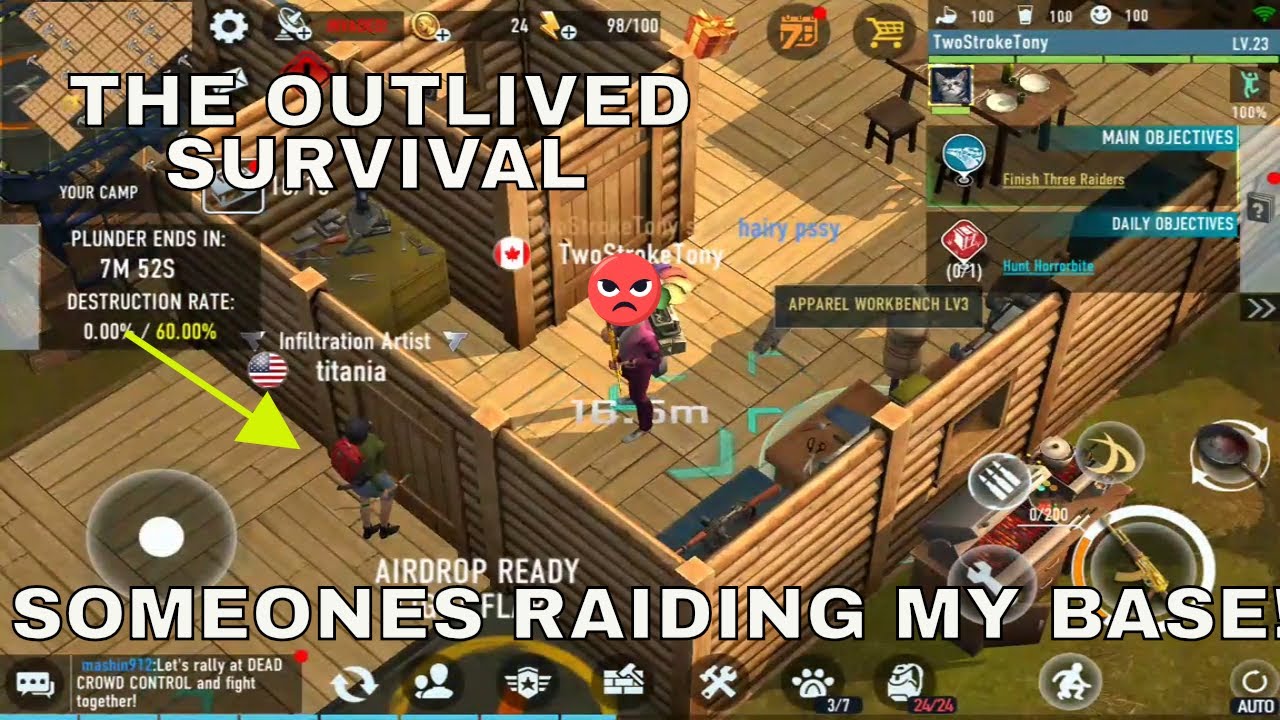 INSANE RAID BATTLES! THE OUTLIVED SURVIVAL ANDROID GAMEPLAY ... - 