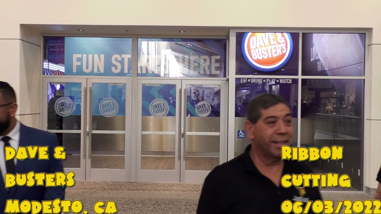 Dave & Busters Ribbon Cutting - 06/03/2022