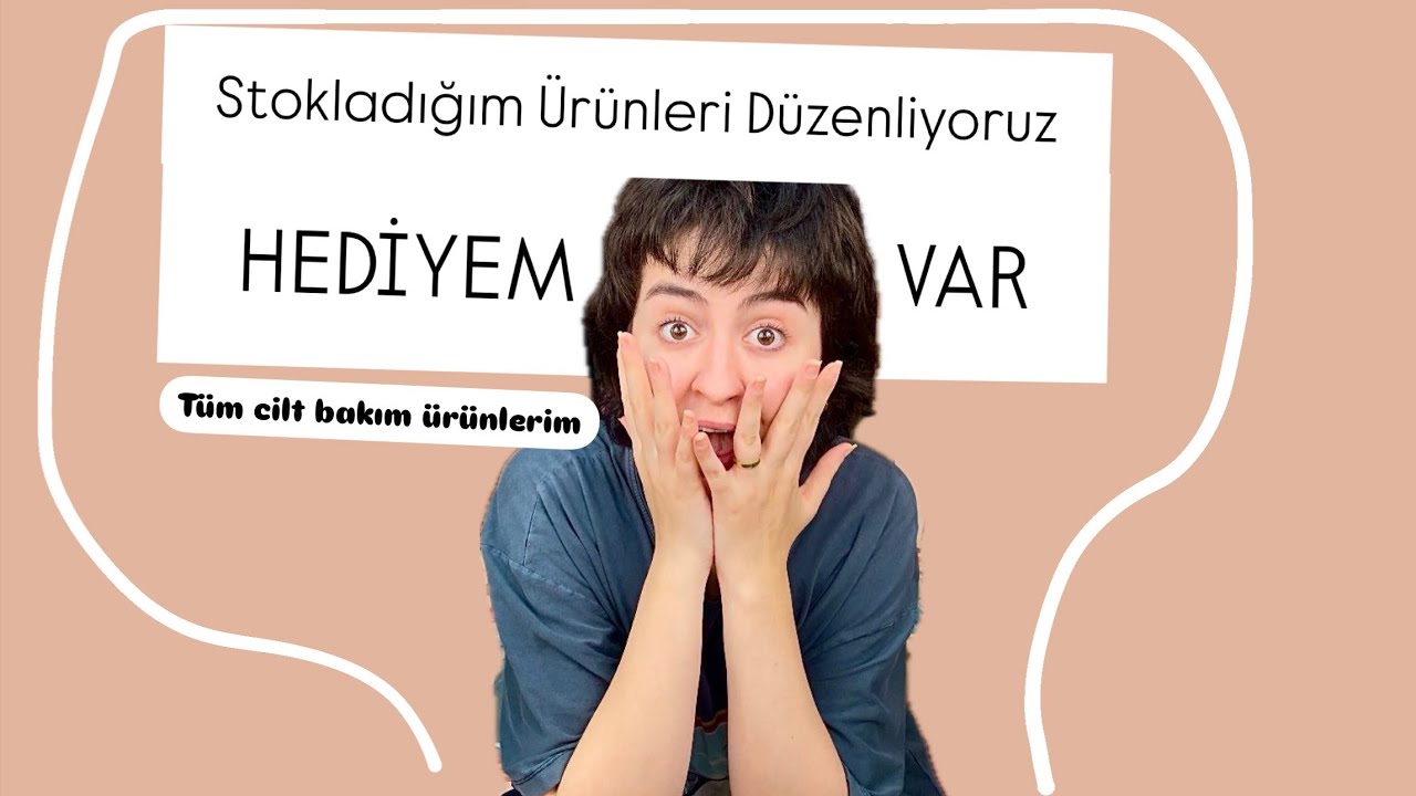 HEDİYEM VAR| Stokladığım tüm ürünler! | Envanter oluşturuyoruz 🗂️
