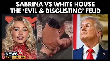 Sabrina Carpenter Hits Out at White House for Using Her Song in Immigration Crackdown Video | 4K