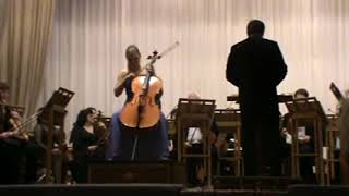 Anna Shchegoleva plays E. Lalo Concert for cello and orchestra in d minor 1 mov.