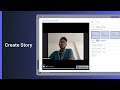 How to create story  exemplary ai