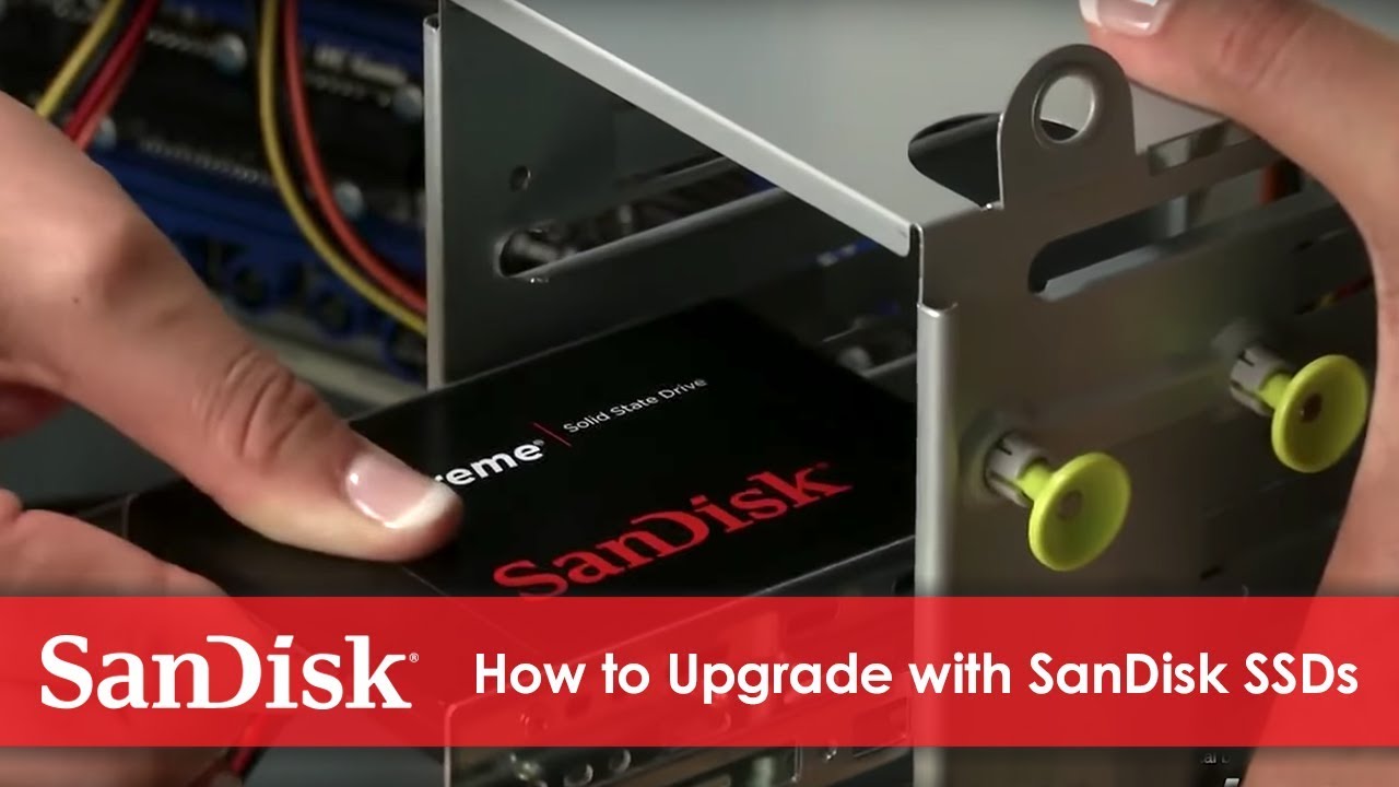 to Upgrade Desktop Computers with SanDisk® SSDs - YouTube
