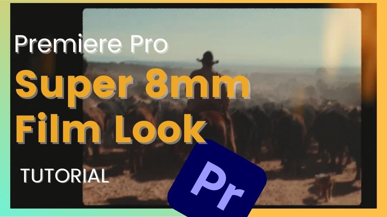 How to get the super 8mm film look   Premiere Pro Tutorial by Artlist