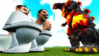 SKIBIDI MEMES vs GODZILLA (Garrys Mod)