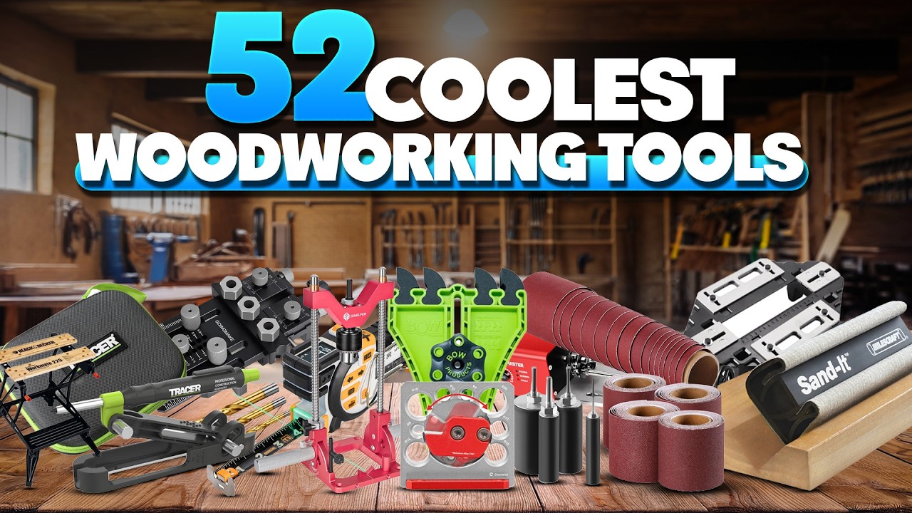 52 Coolest Woodworking Tools on amazon You NEED to See in 2026 - YouTube