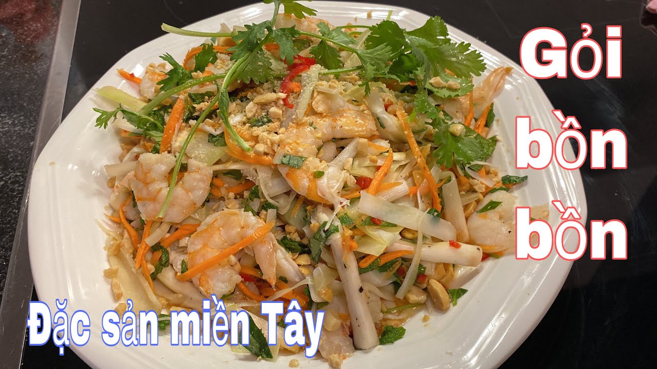 Trộn gỏi bồn bồn, món ngon miền Tây | Rau Việt tự mọc ở Đức | Cuộc sống ...