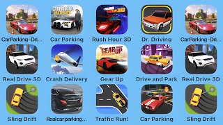 Car Parking Driving School, Car Parking, Rush Hour 3D, Dr Driving, Real Drive 3D, Crash Delivery screenshot 5