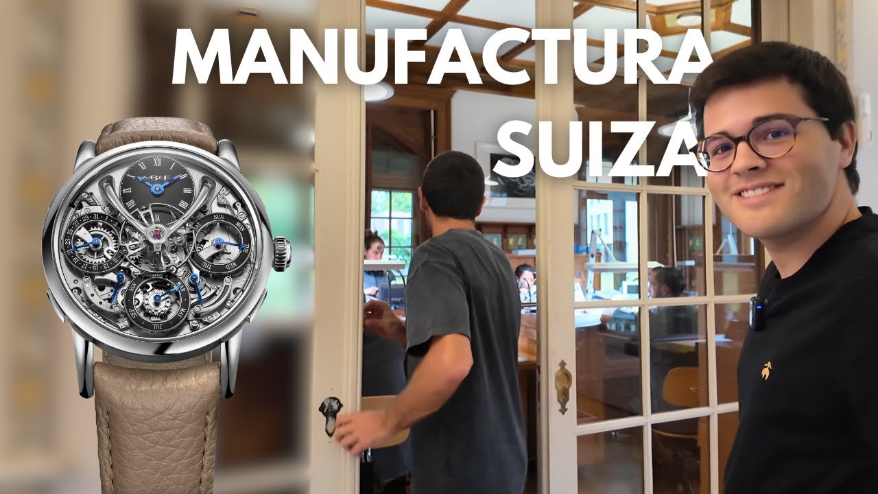 Así se Crean los Relojes Suizos más Únicos (MB&F)