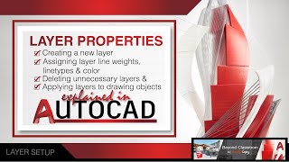 AutoCAD 2021 Layer Setup and Properties: Add & Edit Layers (change color, linetype and lineweight) screenshot 4