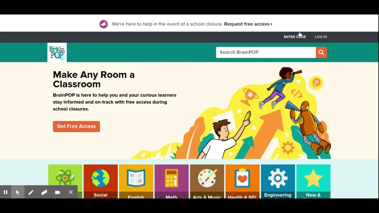 How to login to brainpop classroom? YouTube