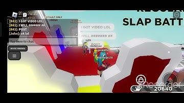 Happymod Exploiter in Slap Battles Roblox