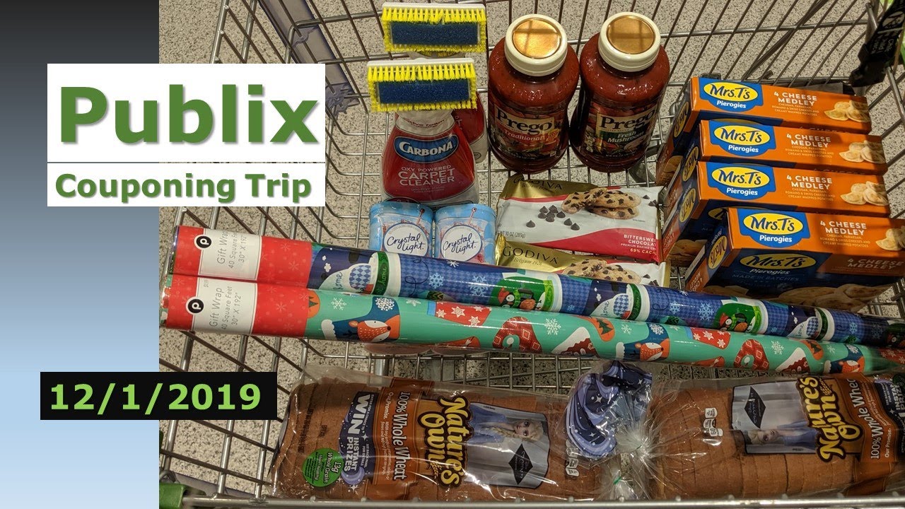 Publix Ibotta & coupon deals week of 11/29/19 Moneymaker carpet